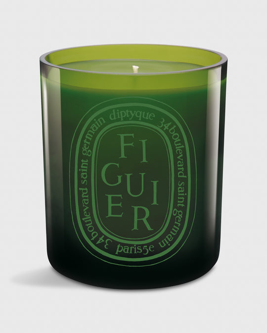 Colored Scented Candle Figuier