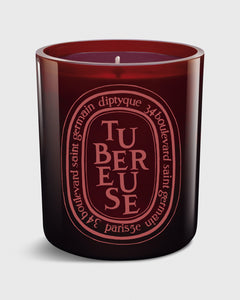 Colored Scented Candle Tubereuse