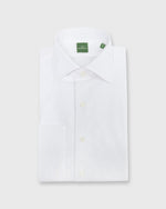 Load image into Gallery viewer, French-Cuff Bib-Front Tuxedo Shirt White Pique/Poplin
