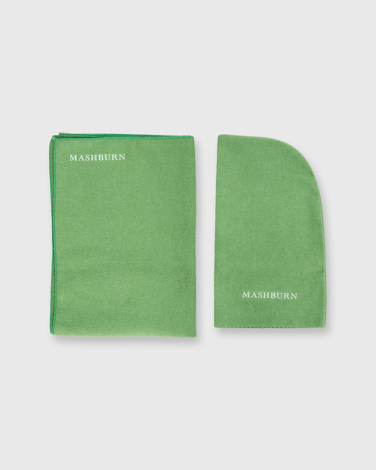 Shoe Polish Mitt & Cloth Green