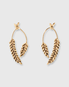 Wheat Earrings in Gold