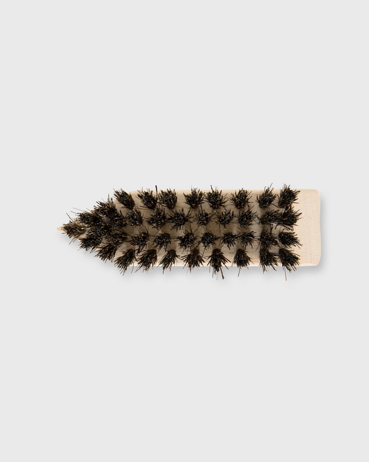 Shoe Dirt Brush Untreated Beechwood