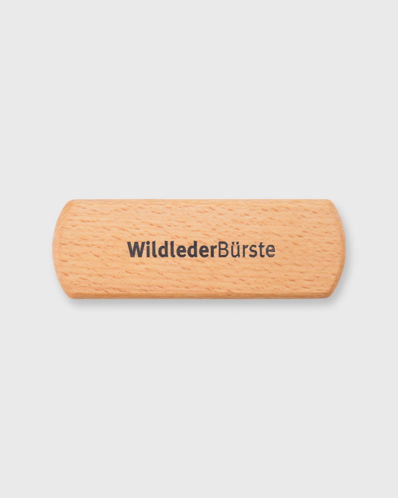 Large Suede Brush Oiled Beechwood/Brass Bristles