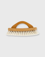 Load image into Gallery viewer, Shoe Shine Brush With Handle Waxed Beechwood/Light Bristles
