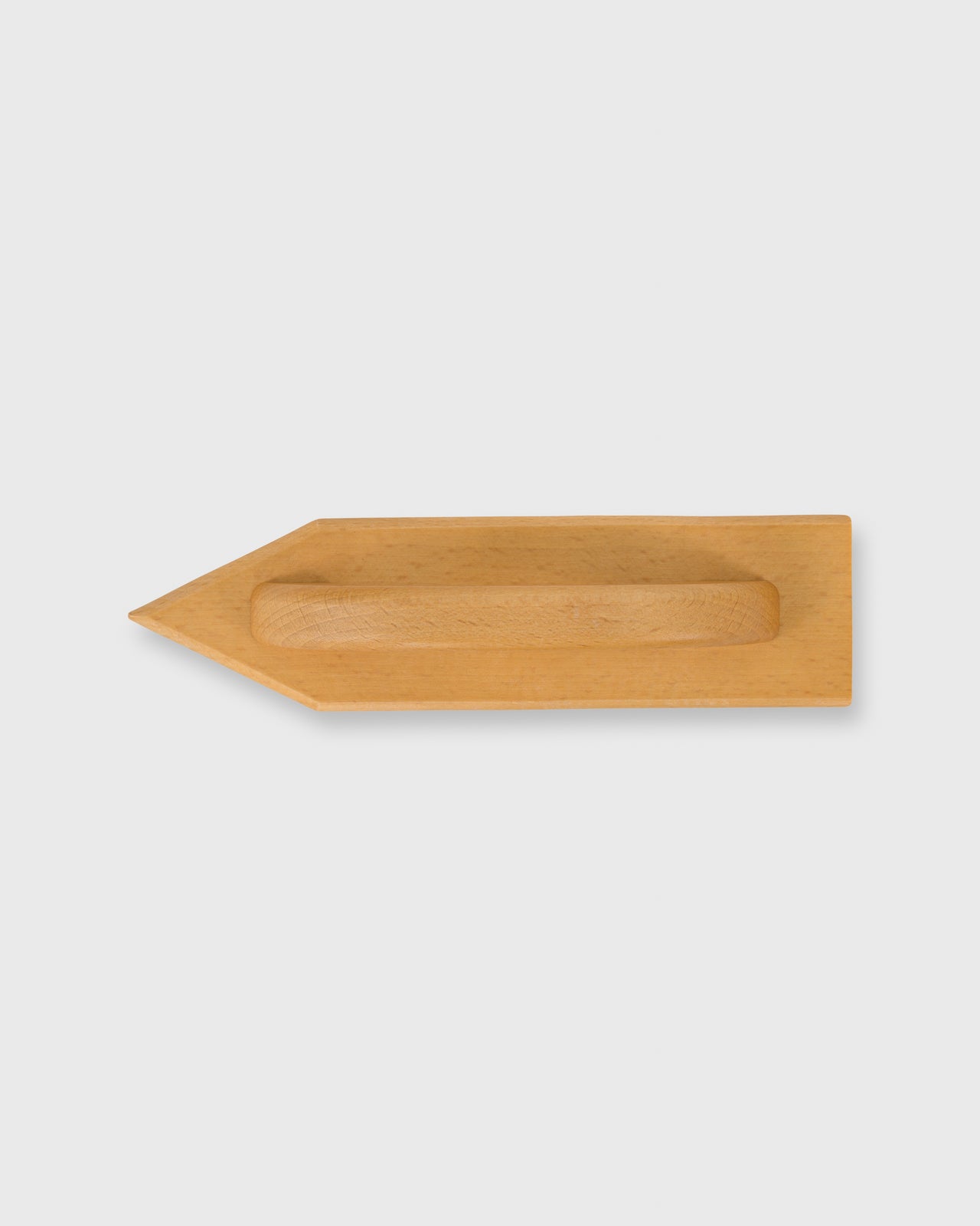 Shoe Brush With Handle Waxed Beechwood/Black Bristle