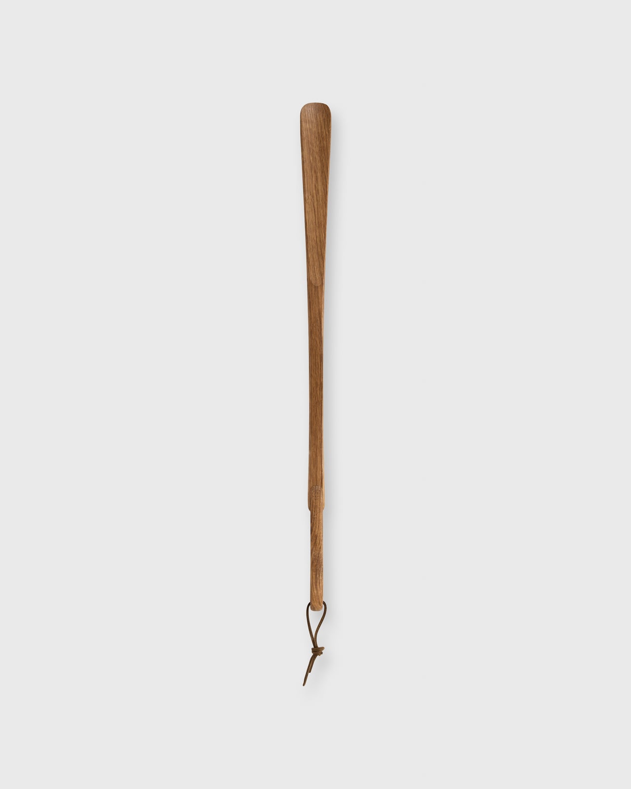 Shoe Horn Dark Oiled Oak Wood