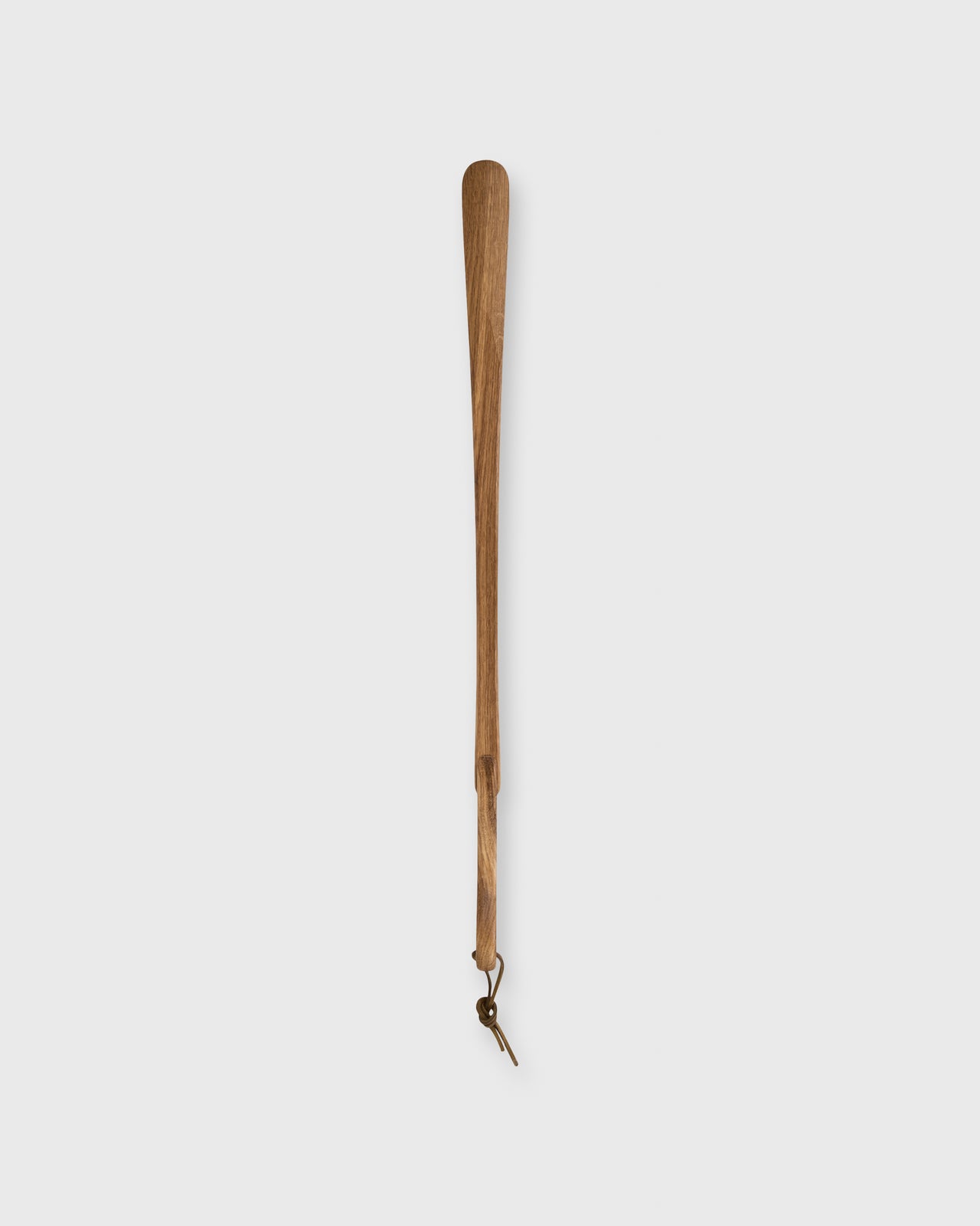 Shoe Horn Dark Oiled Oak Wood