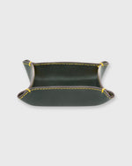 Load image into Gallery viewer, Small Tray Bottle Green Leather

