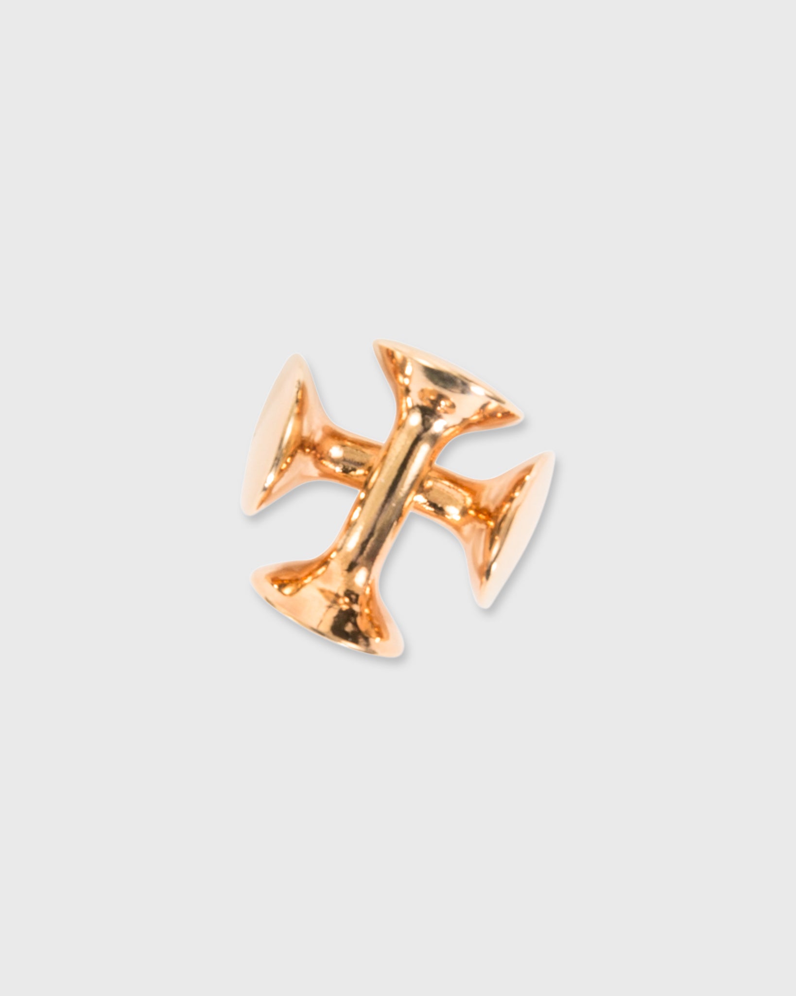 Circle Two-Way Cufflinks Rose Gold Plated