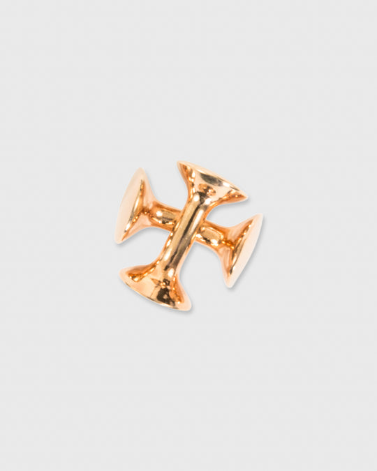 Circle Two-Way Cufflinks Rose Gold Plated