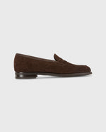 Load image into Gallery viewer, Ventnor Unlined Loafer Mocha Suede
