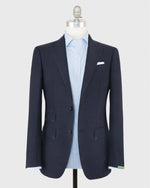 Load image into Gallery viewer, Kincaid No. 3 Jacket Navy Huckaback Mohair
