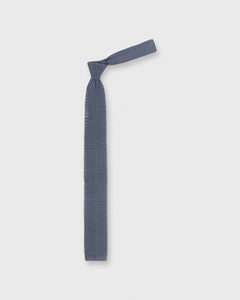 Silk Knit Tie Slate