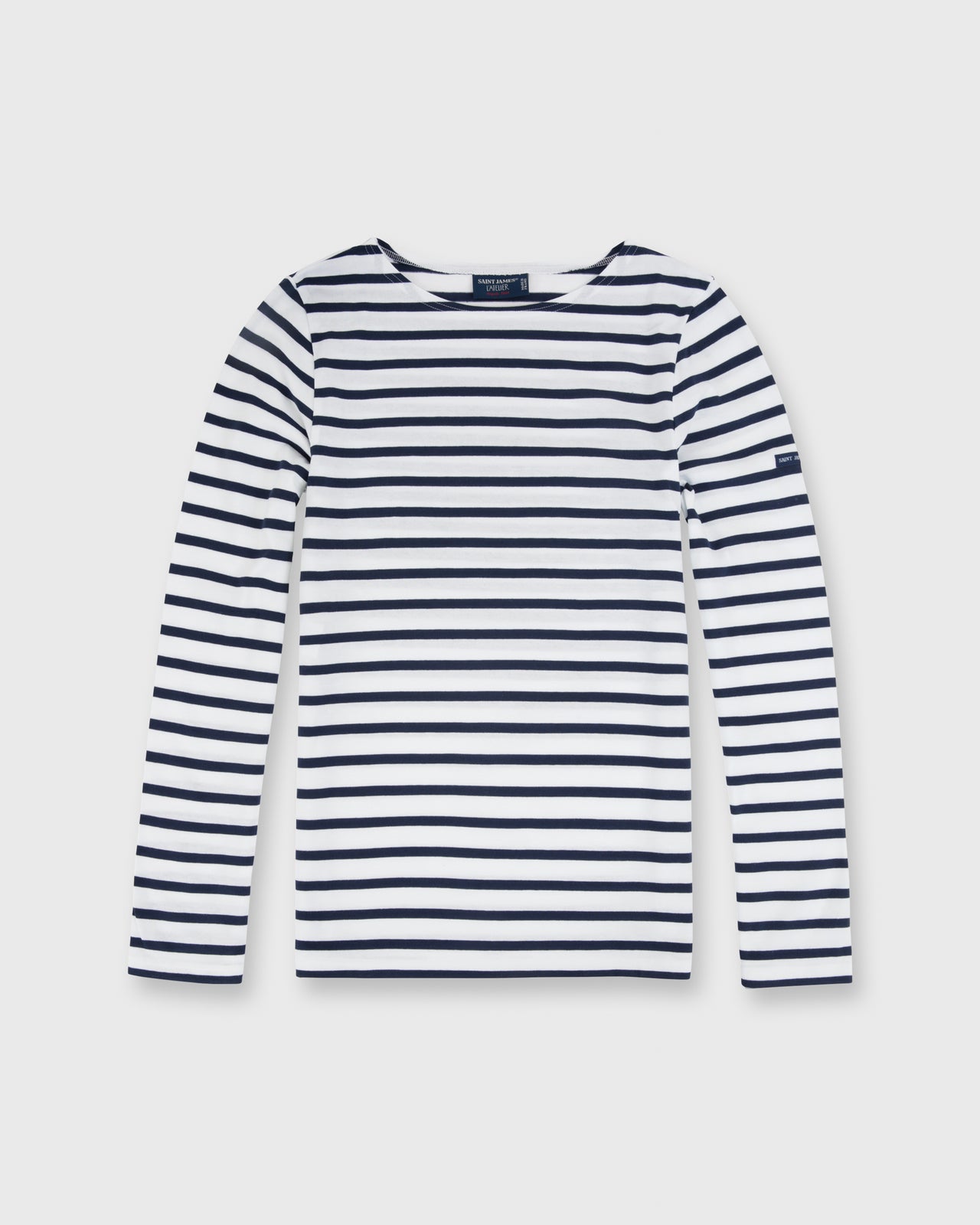 Modern Minquiers Tee Neige/Marine Stripe