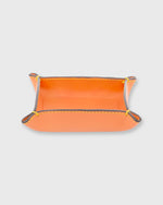Load image into Gallery viewer, Small Tray Orange Leather
