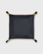 Load image into Gallery viewer, Medium Tray in Navy Leather
