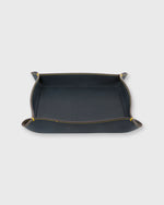 Load image into Gallery viewer, Large Tray in Navy Leather
