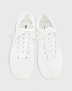 Men's Nylite Canvas Sneaker in White/White
