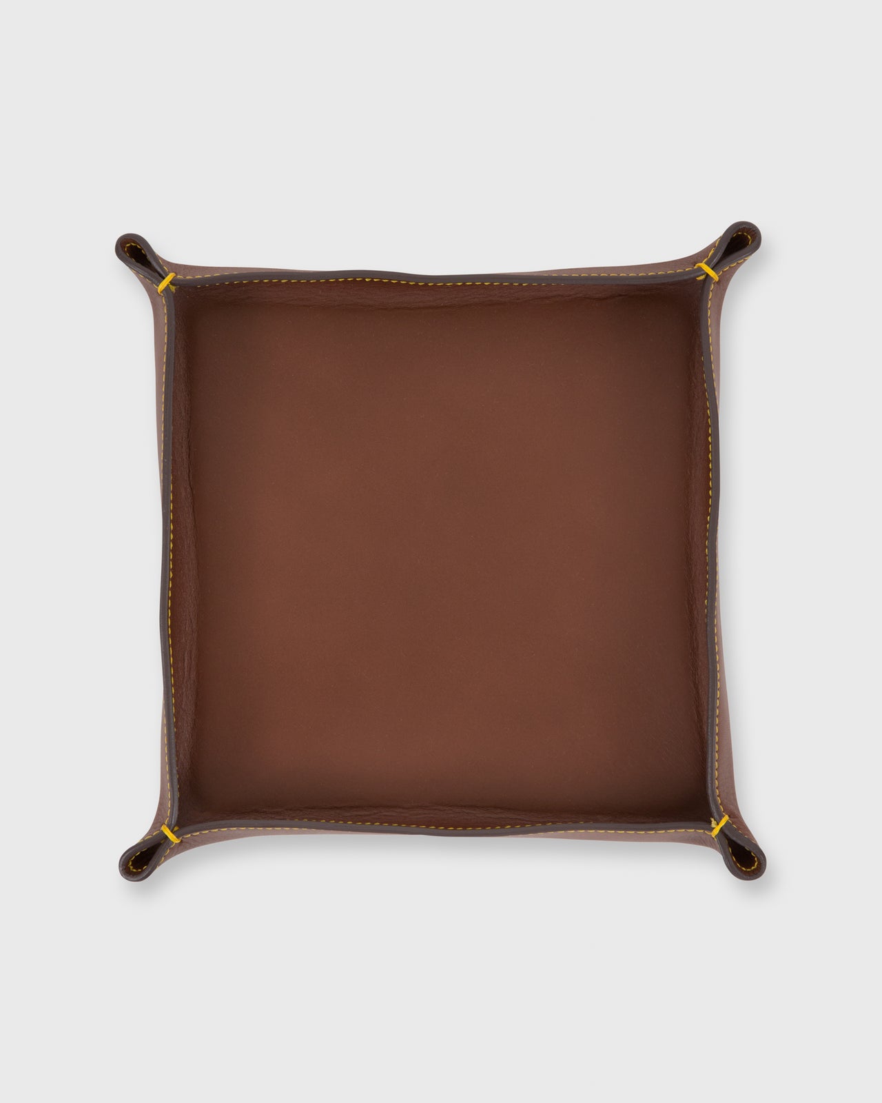 Large Tray Papaya Leather