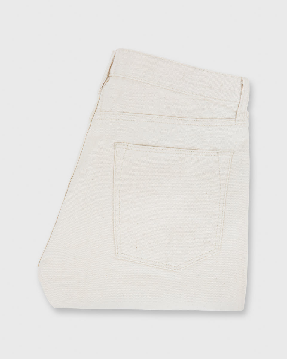 Slim Straight Jean Natural Denim
