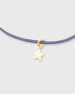 Load image into Gallery viewer, Lucky Star Charm Bracelet in Gold/Assorted Color Cord
