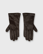 Load image into Gallery viewer, Cashmere-Lined Gloves in Brown Nappa Leather
