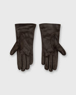 Load image into Gallery viewer, Cashmere-Lined Gloves in Brown Nappa Leather
