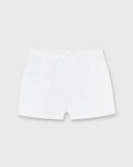 Load image into Gallery viewer, Button-Front Boxer Short White Poplin
