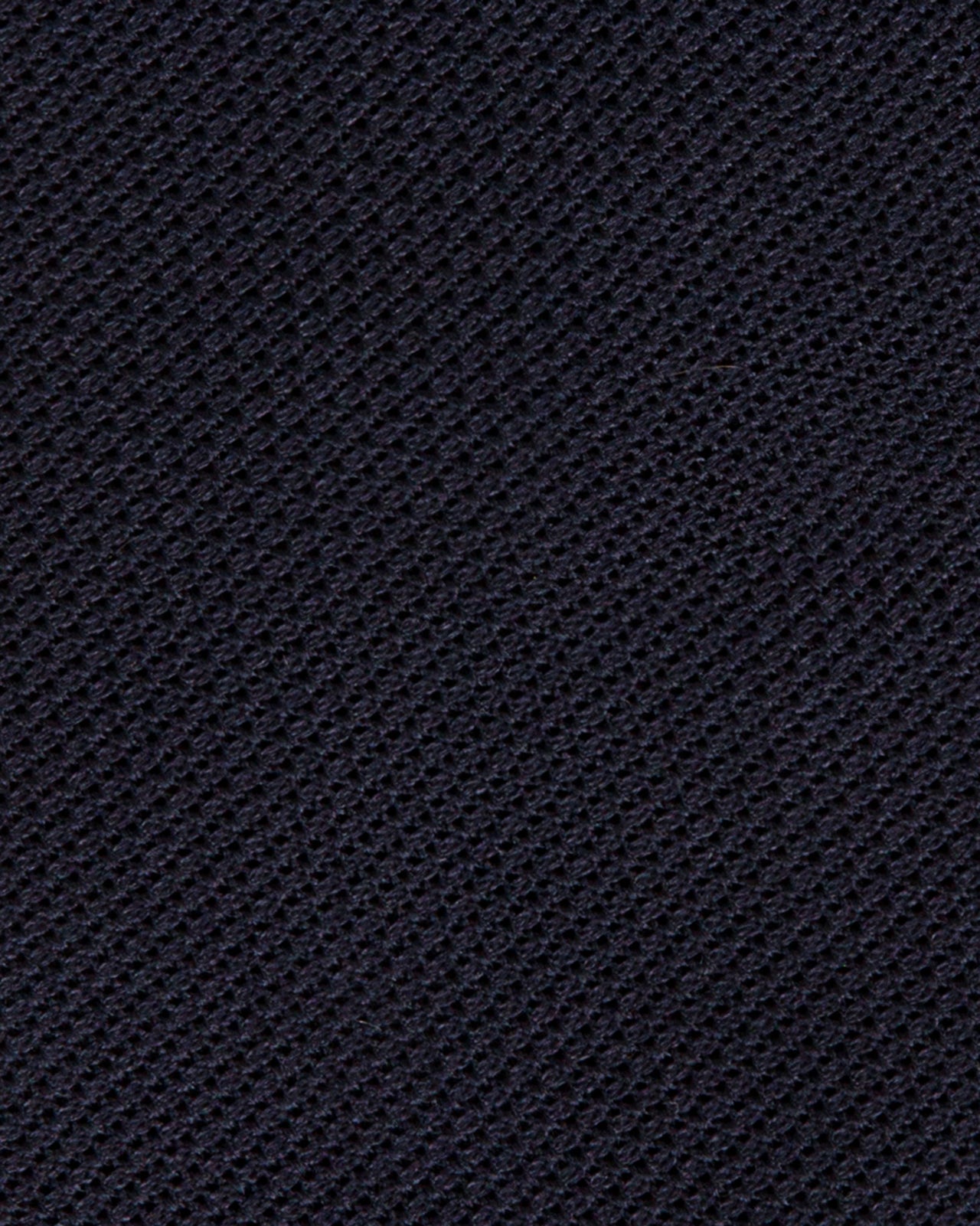 Silk Fino Grenadine Tie Dark Navy