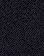 Load image into Gallery viewer, Silk Fino Grenadine Tie Dark Navy
