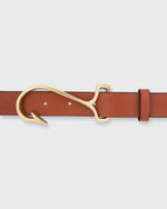 Load image into Gallery viewer, Hook Belt Buckle in Brass
