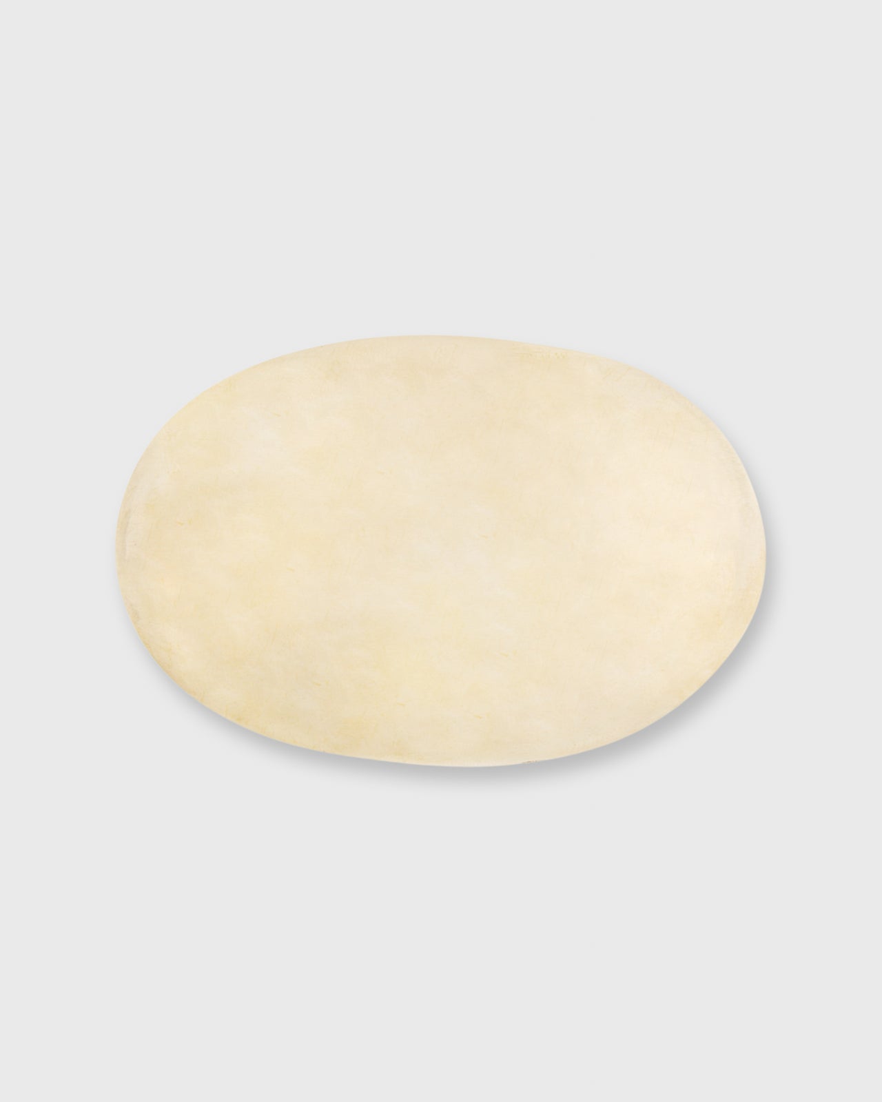 Oval Belt Buckle Brass