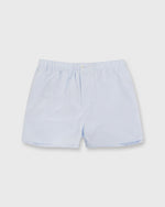 Load image into Gallery viewer, Button-Front Boxer Short Sky Poplin
