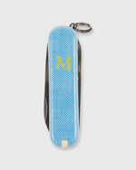 Load image into Gallery viewer, Swiss Army Knife Blue Oxford/Yellow Mashburn &quot;M&quot;
