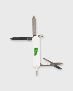 Swiss Army Knife White/Green "WSID" Logo