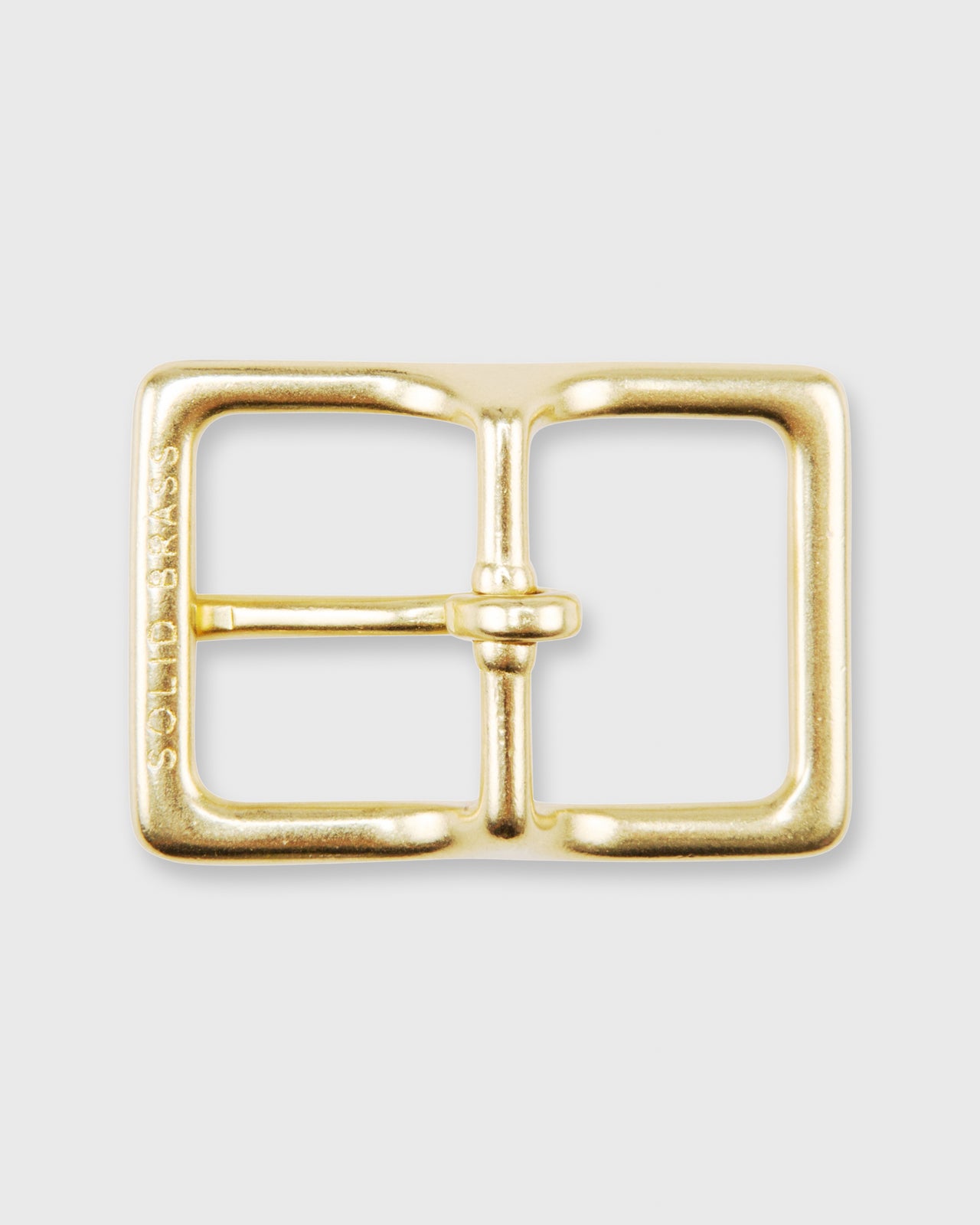 Rectangle Belt Buckle Brass