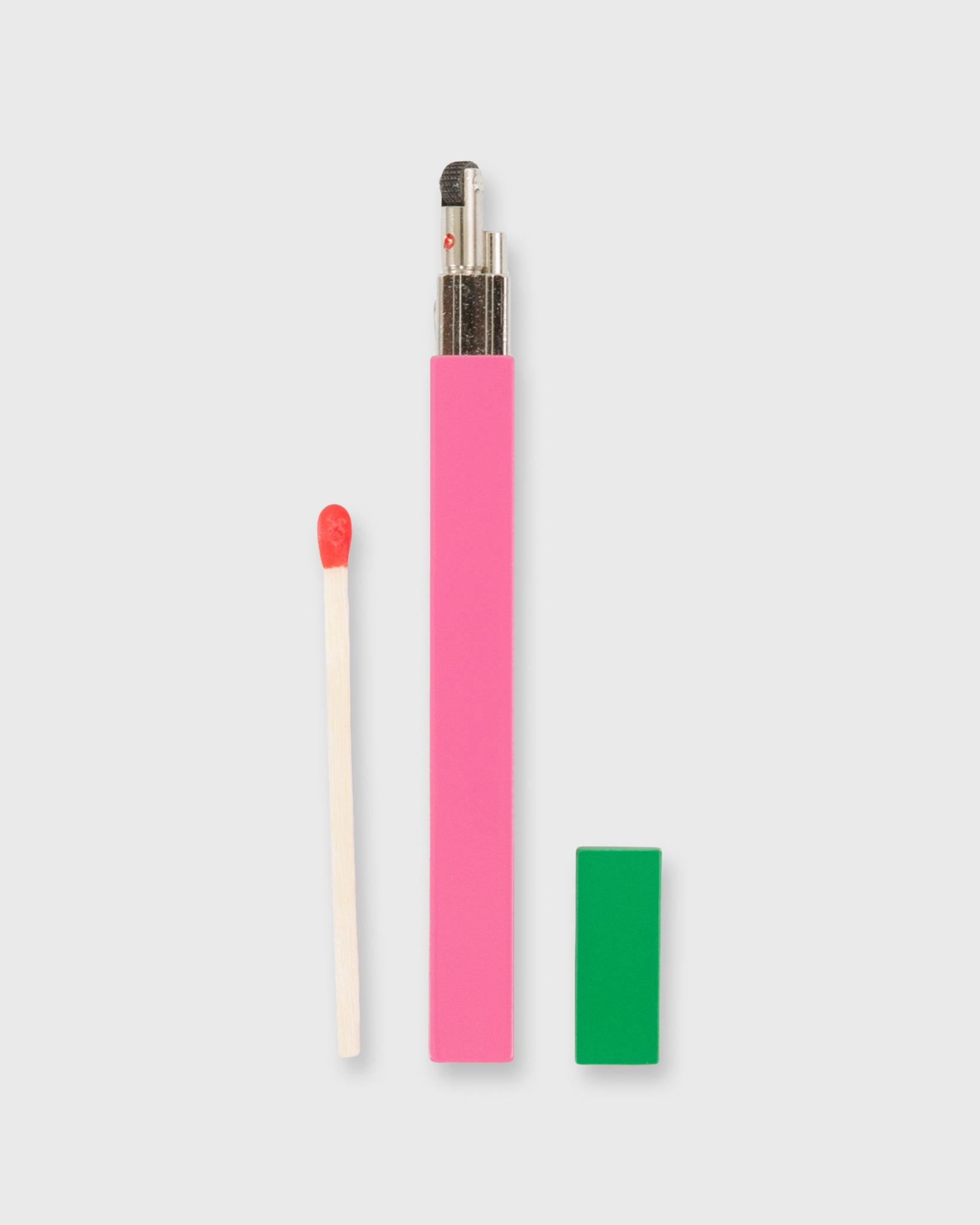 Queue Slim Stick Lighter Pink/Green
