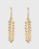 Load image into Gallery viewer, Aurélie Wheat Earrings Gold
