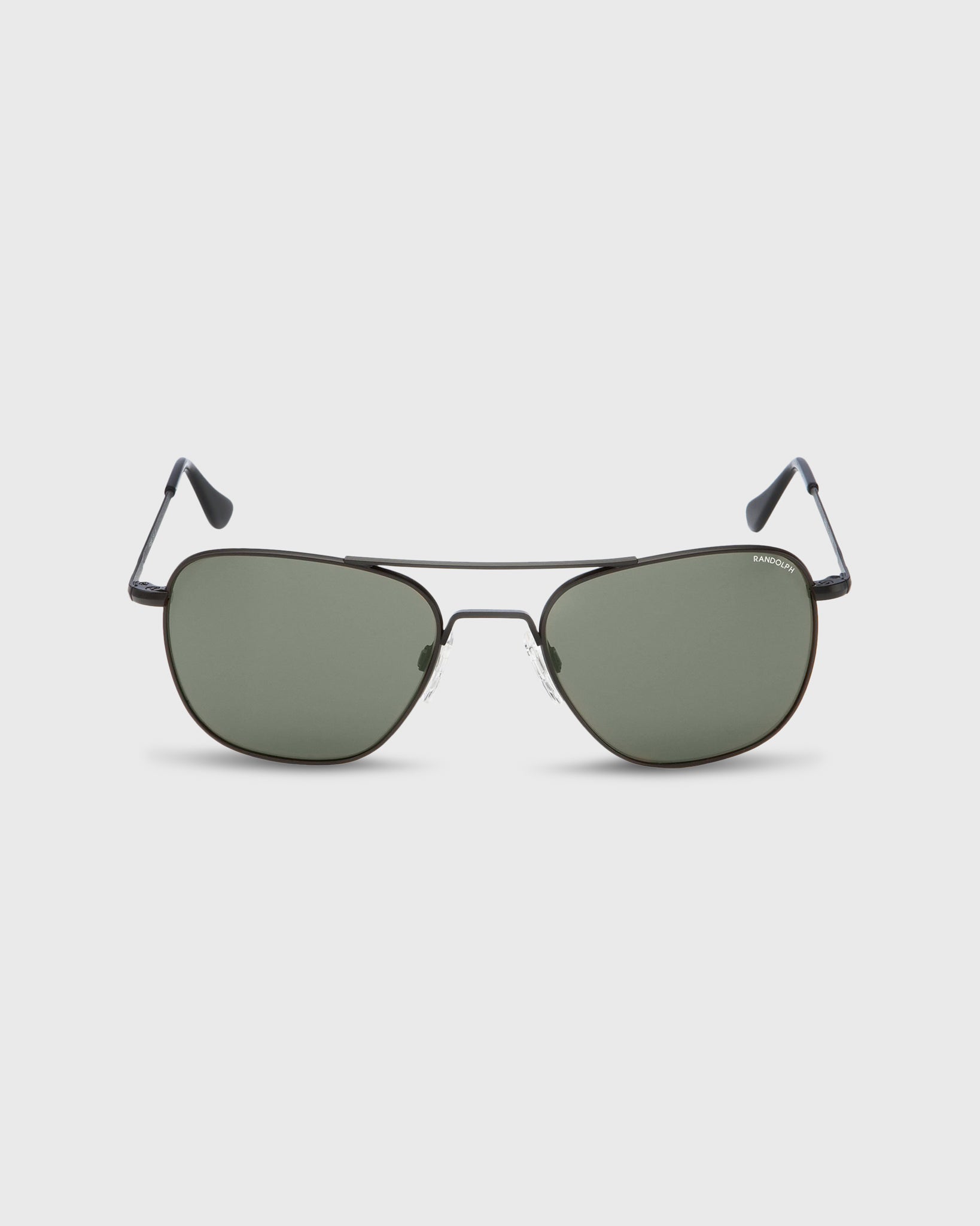 Aviator Sunglasses Matte Black/AGX Glass Lens
