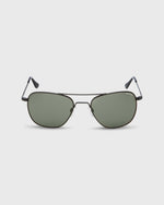 Load image into Gallery viewer, Aviator Sunglasses Matte Black/AGX Glass Lens
