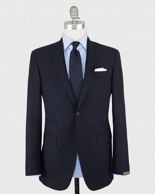 Kincaid No. 3 Suit Navy High-Twist