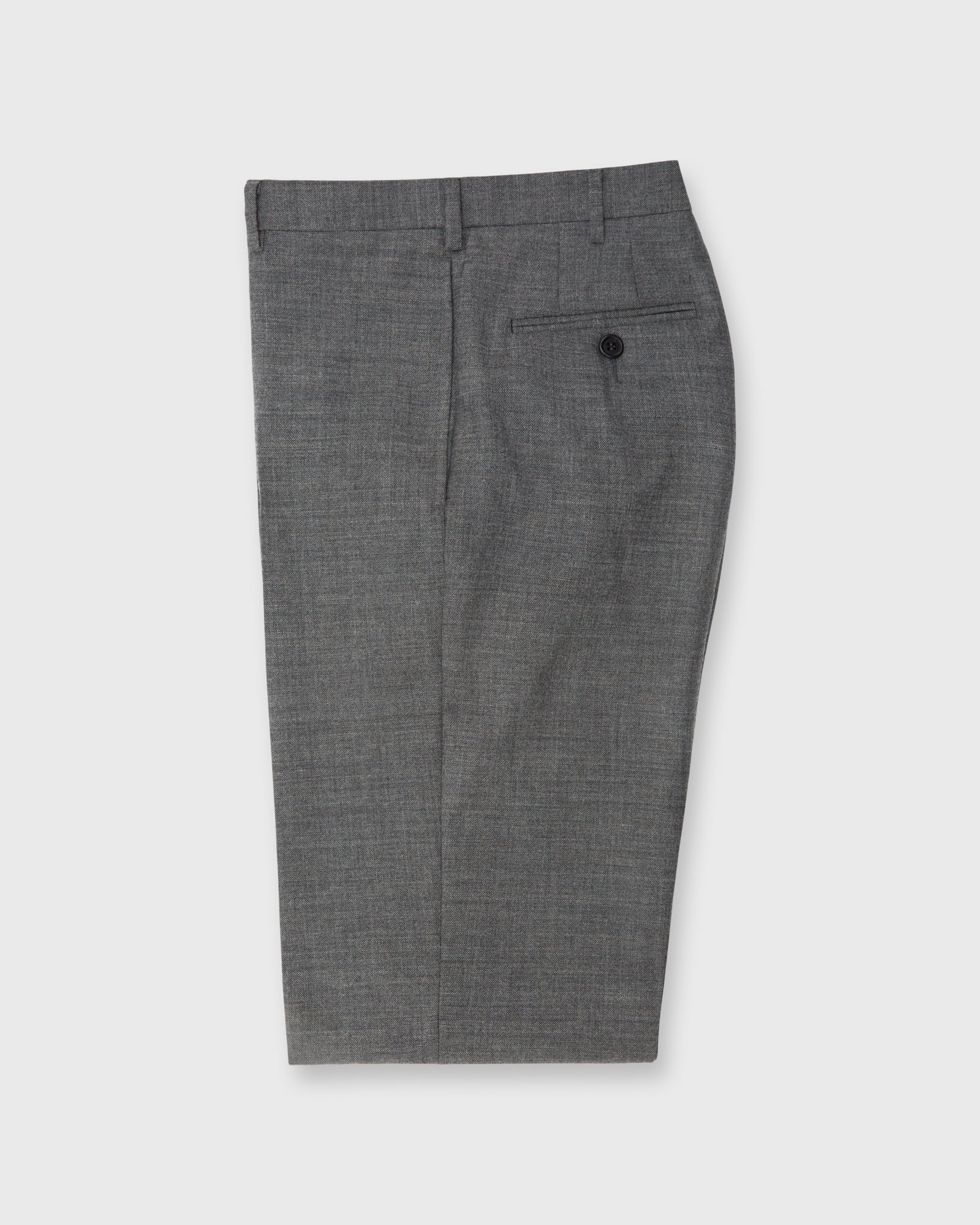 Dress Trouser Mid-Grey High-Twist