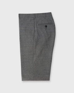 Dress Trouser in Mid-Grey High-Twist