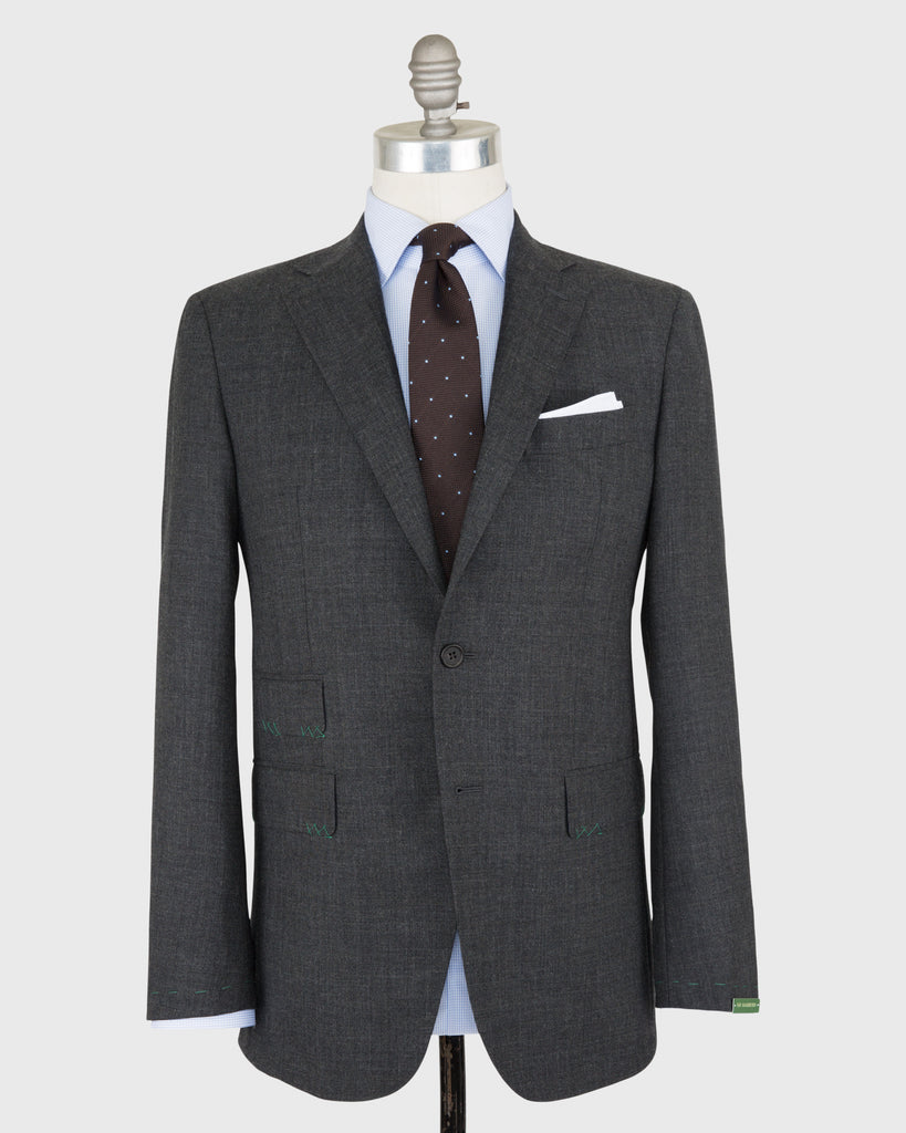 Kincaid No. 3 Suit in Charcoal High-Twist | Shop Sid Mashburn