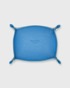 Soft Medium Rectangle Tray Bright Blue Alce Leather