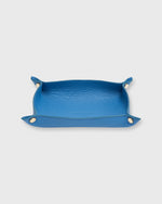 Load image into Gallery viewer, Soft Medium Rectangle Tray Bright Blue Alce Leather
