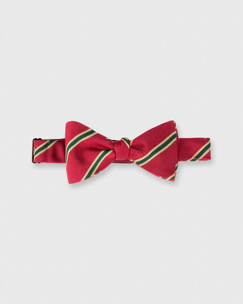 Long Silk Faille Bow Tie in Black - Gucci