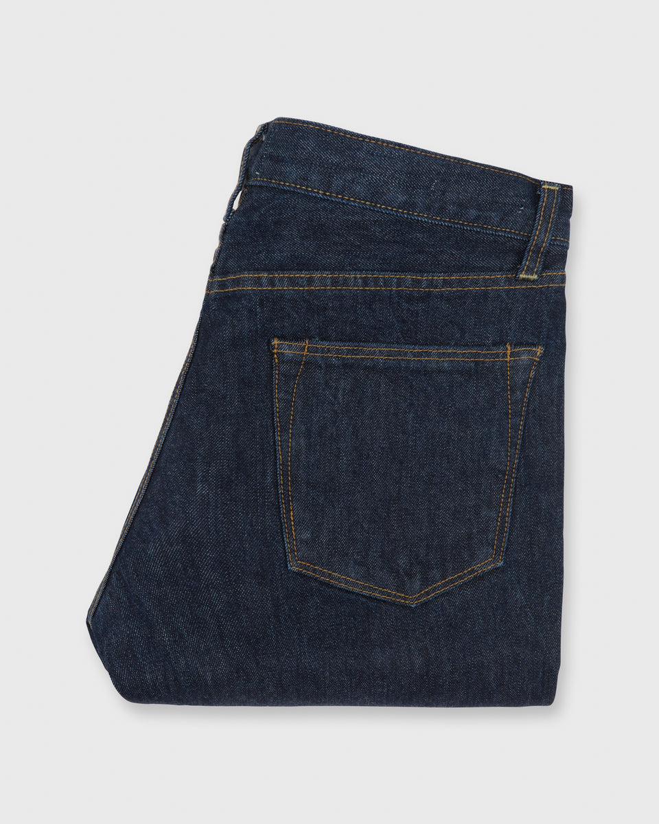 Slim Straight Jean Non-Selvedge Rinse Denim