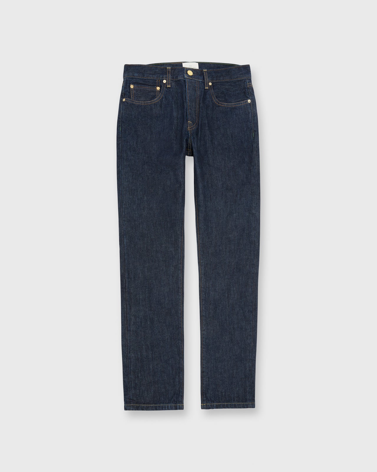 Slim Straight Jean Non-Selvedge Rinse Denim