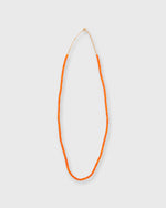 Load image into Gallery viewer, Very Small African Beads Orange Whiteheart
